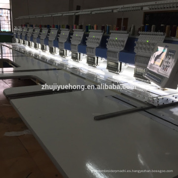 Máquina plana del bordado de YUEHONG para la venta